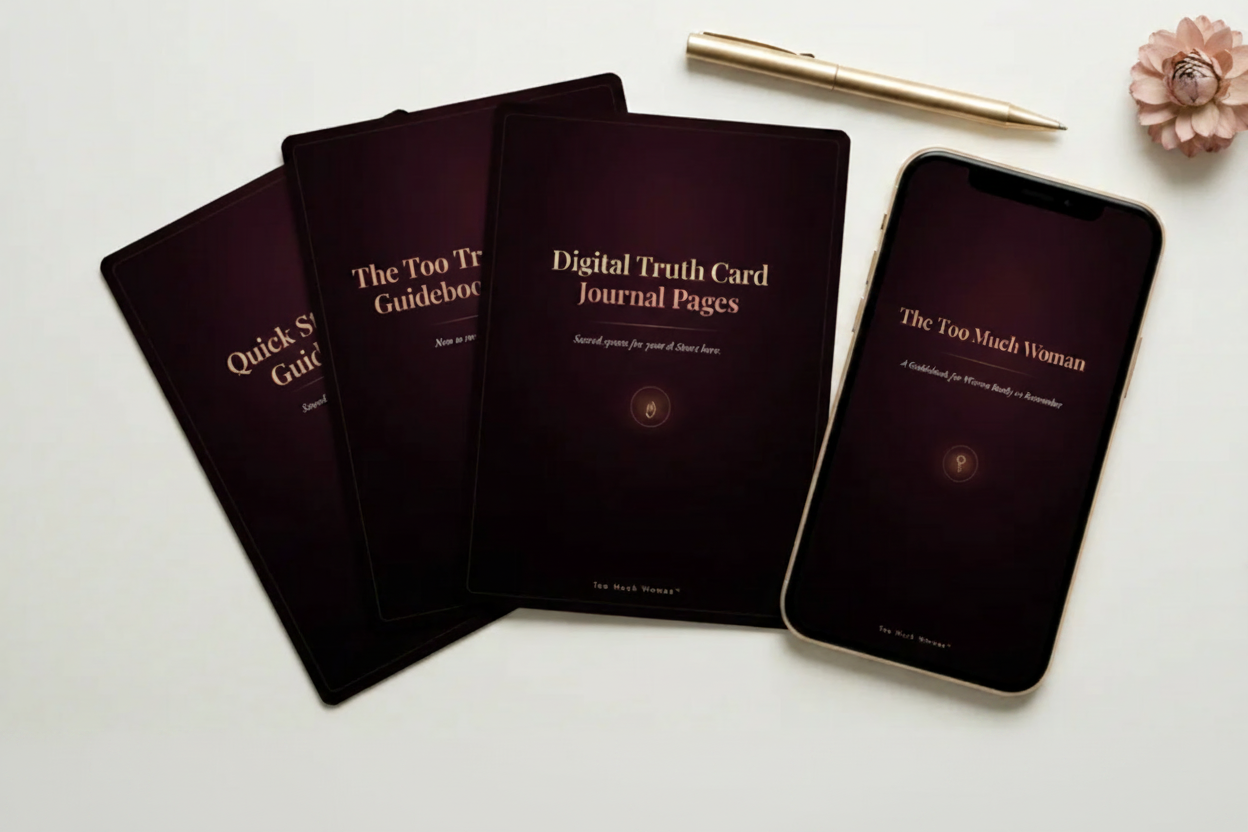 The Too Much Woman™ Product Mockup